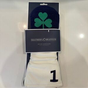 NEW Smathers & Branson Arnold Palmer #1 Driver Golf Club Head Cover Shamrock